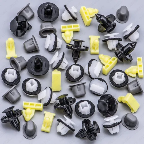 Miniatura 2 de Rexka Juego de 45 piezas de arandelas de retención para guardabarros para Nissan Infiniti Armade Juke Murano Rogue QX56 QX80 01553-09321 76882-JG10A