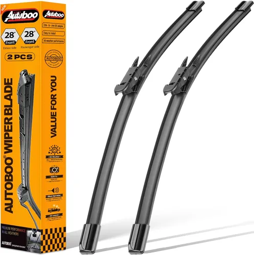 Miniatura 30 de AUTOBOO Juego de limpiaparabrisas de 26 + 23 pulgadas para Toyota Tundra 2007-2021 y Sequoia 2008-2020 2021 2022 - Reemplazo original de calidad