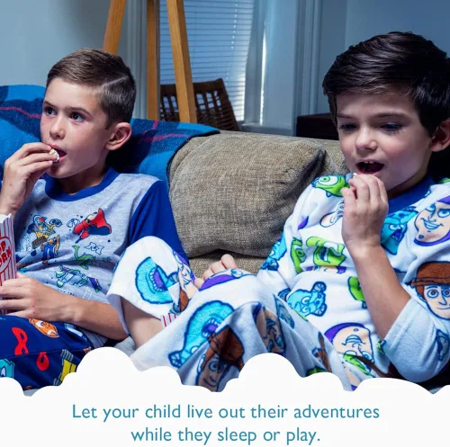 Miniatura 2 de Disney Conjunto de pijama de algodón ajustada de 4 piezas para niño Best Pals