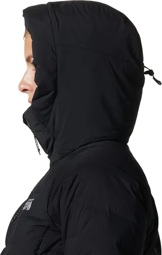 Miniatura 5 de Mountain Hardwear Parka elástica para mujer para campamento, viajes, senderismo de invierno y uso casual, aislada y duradera