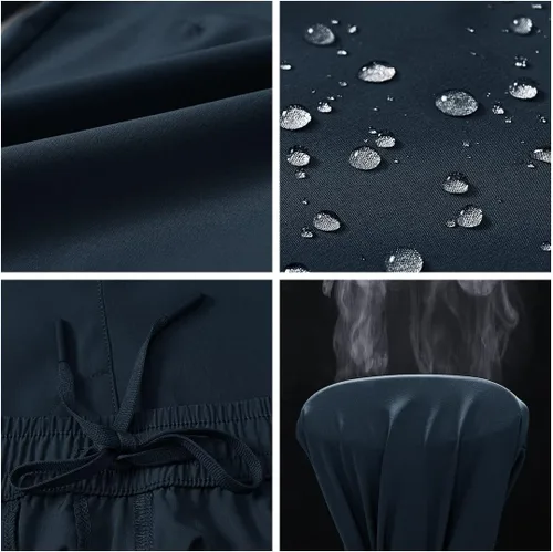 Miniatura 6 de Gopune Pantalones deportivos ligeros para hombre, de secado rápido, para senderismo, correr al aire libre, pantalones casuales