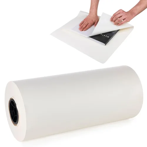Miniatura 19 de IDL Packaging SatinPack - Hojas de papel de seda negro de 24 x 36 pulgadas, paquete de 100, duraderas 20# (33 GSM), hechas en Estados Unidos, hojas