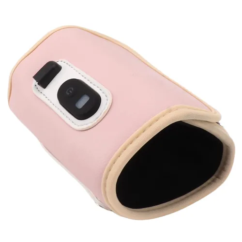 Miniatura 4 de Calentador de biberones USB, portátil, ajustable de 5 velocidades, para leche materna (rosa)