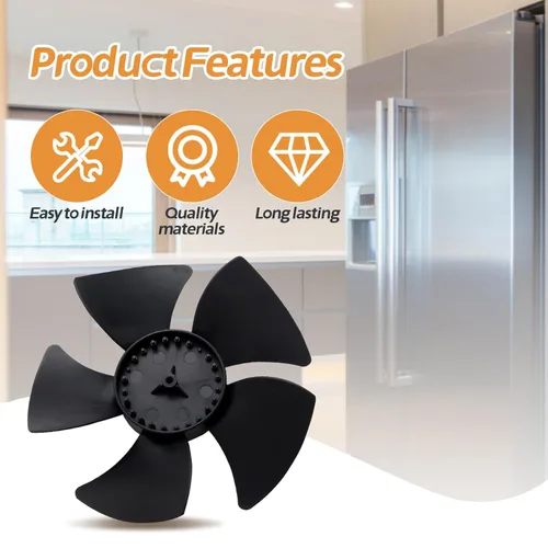 Miniatura 6 de W10156818 - Cuchilla del ventilador del motor del condensador del refrigerador compatible con Whirlpool Kenmore Jenn-Air Amana Admiral Norge