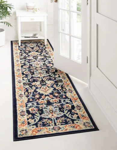 Miniatura 56 de Unique Loom Colección Sialk Hill - Alfombra de área Washington (7' 10" x 10' Rectángulo Burdeos/Crema)