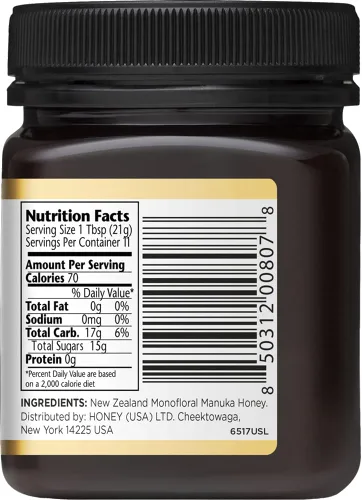 Miniatura 9 de Manuka Doctor - Monofloral de miel de manuka MGO 125+, miel de Nueva Zelanda 100% pura. Certificado. Garantizado. Crudo. Sin OMG (8.75 oz)