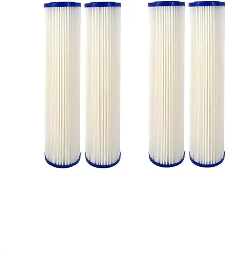 CFS Cartuchos de filtro de agua de sedimentos plisados de 9.75 x 2.75 pulgadas compatibles con modelos WPC0.35-975 - Filtro de repuesto de 0.35