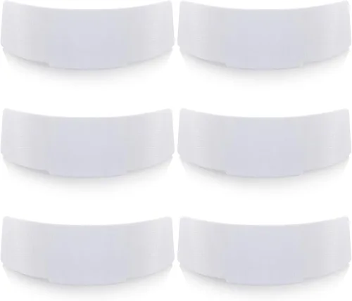 Hercicy Cuello de pestaña para camisa del clero, camisa blanca con inserción de cuello sacerdote, 5.51 x 1.26 x 1.97 pulgadas