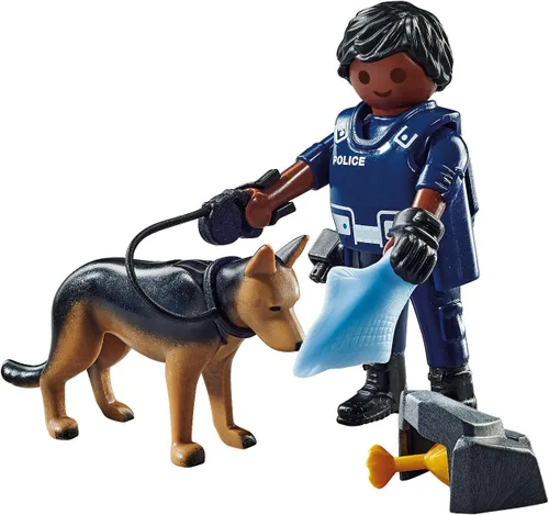 Miniatura 2 de Playmobil 71162 Policía con perro de búsqueda