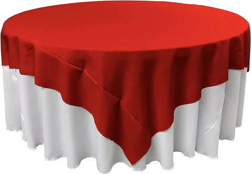 Miniatura 99 de LA Linen. Mantel cuadrado de popelina de poliéster