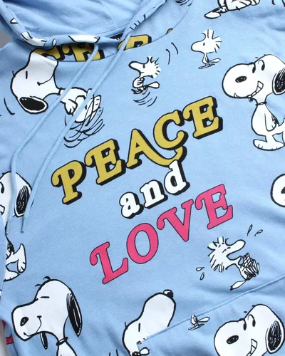 Miniatura 2 de Peanuts Sudadera Snoopy para hombre, sudadera con capucha vintage de Snoopy y Woodstock