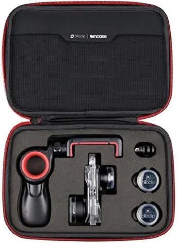 OLLOCLIP - Filmer's Kit I Incluye juego de lentes centrales, juego de lentes activos y pivote | Lente móvil | Soporte para fotos y videos HD |