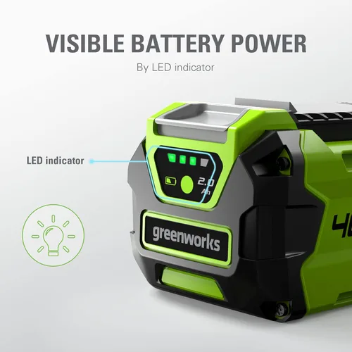 Miniatura 3 de GreenWorks GREENWORKS 40V 2.0 AH batería de iones de litio 29462