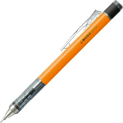 Miniatura 3 de Tombow - Portaminas, monografía, 0.5 mm, azul neón (DPA-134B)