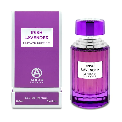 Miniatura 3 de ANFAR LONDON Lavanda irlandesa Pour Femme Extrait de Parfum, lavanda de lujo y aroma floral para mujer, fragancia elegante, base de jazmín