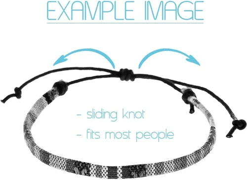 Miniatura 5 de Pulsera de tobillo de surfista Made by Nami para hombres y mujeres, impermeable y ajustable, pulsera de tobillo de cuerda, accesorio de playa