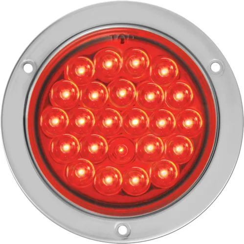 Miniatura 15 de GG Grand General 78244 Luz LED roja/transparente (4" Pearl Ss aro y cable, lente)