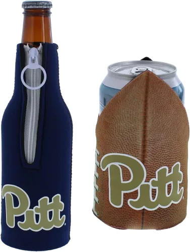 Miniatura 132 de College Team Color Logo Can & Bottle Holder Insulator Beverage Cooler Set