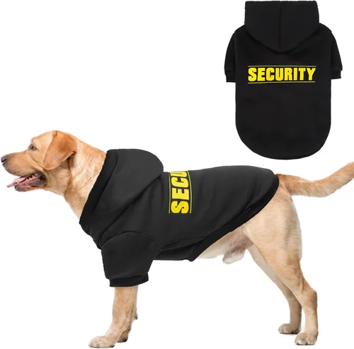 Miniatura 27 de SCENEREAL Sudadera de seguridad con capucha para perros grandes, medianos y pequeños, para niños y niñas, disfraz de perro suave con agujero para #1