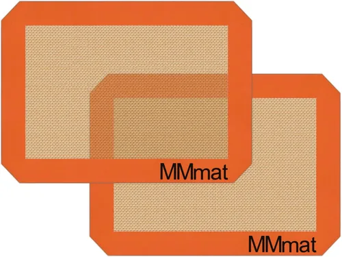 Miniatura 18 de Alfombrillas de Silicona para Hornear para Bandeja de Cuarto - La Mejor Silicona Alemana - Bandeja de Silicona Antideslizante para Hornear