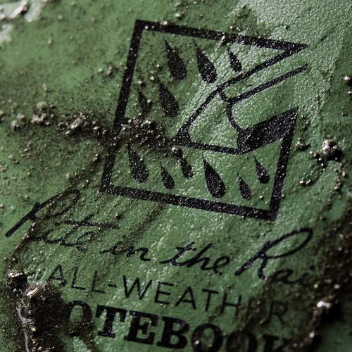 Miniatura 8 de Rite In The Rain Cuaderno de espiral superior resistente a la intemperie, 4 x 6 pulgadas, cubierta verde, patrón universal, paquete de 3