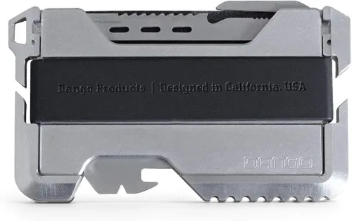 Miniatura 2 de Dango T01 Billetera táctica EDC - Hecha en Estados Unidos - Cuero genuino, Multiherramienta, Bloqueo RFID