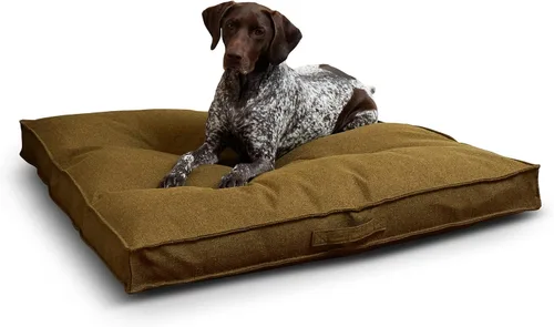 Miniatura 21 de Happy Hounds Milo - Cama cuadrada copetuda para perro, cemento, pequeña (24 x 24 pulgadas), 24.0 pulgadas de largo x 24.0 pulgadas de ancho x 5.0