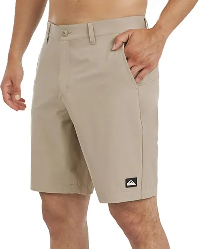 Miniatura 16 de Quiksilver Men's Regular Fit Fixed Waist Water Friendly Active Hybrid Shorts