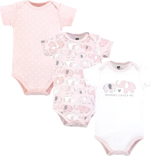 Miniatura 110 de Hudson Baby baby-girls Cotton Bodysuits 3-pack