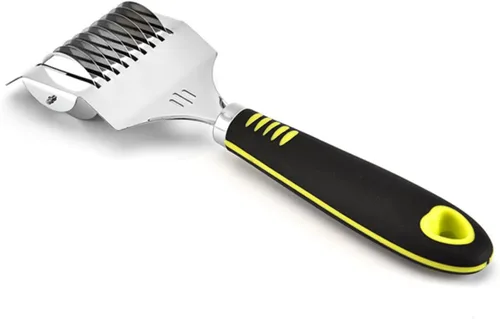 Miniatura 7 de Housoutil Máquina de prensa de fideos manuales de acero inoxidable Máquina de prensa de rodillos de masa Gadget de cocina