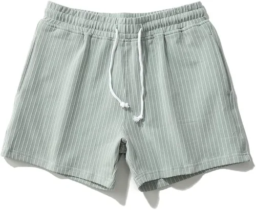 Miniatura 7 de FIROTTII Pantalones cortos de entrenamiento para hombre, entrepierna de 5 pulgadas, pantalones cortos deportivos casuales para hombre