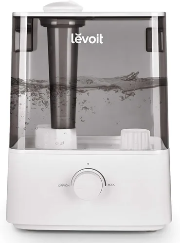 LEVOIT Classic300 Humidificador ultrasónico de llenado superior, tanque extra grande de 6 litros que dura 60 horas, súper silencioso, fácil de usar