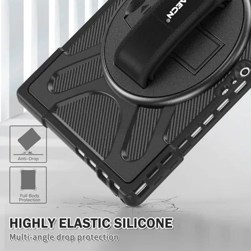 Miniatura 5 de BRAECNstock Funda protectora resistente a prueba de golpes para Microsoft Surface Pro 7+ Plus, 7, 6, 5, 4 pulgadas, con correa de mano y soporte