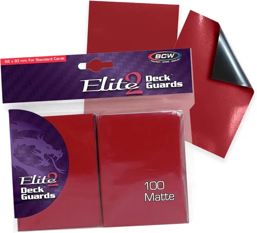 Miniatura 8 de BCW Elite2 - Fundas mate para tarjetas, otoño, parte delantera antirreflejos, parte trasera texturizada, se adapta a tarjetas estándar de 2.5 x 3.5