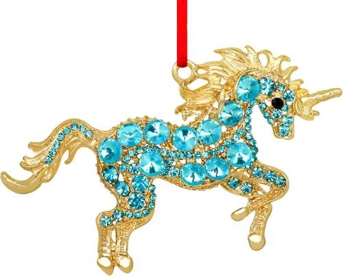 Miniatura 8 de D24TIME Adorno de Navidad de elefante, adorno de metal verde azulado para árbol de Navidad, amistad, hermandad, elefante, adornos para mujeres
