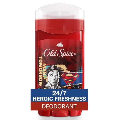 Old Spice Desodorante sin aluminio para hombres, frescura 24/7 y aroma duradero, protección duradera 24/7 contra el sudor y el olor, olor a héroe,