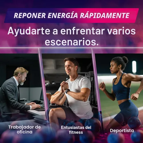 Miniatura 6 de Gomitas de monohidrato de creatina complejo de 8500 mg para hombres y mujeres, suplemento de monohidrato de creatina para el crecimiento muscular