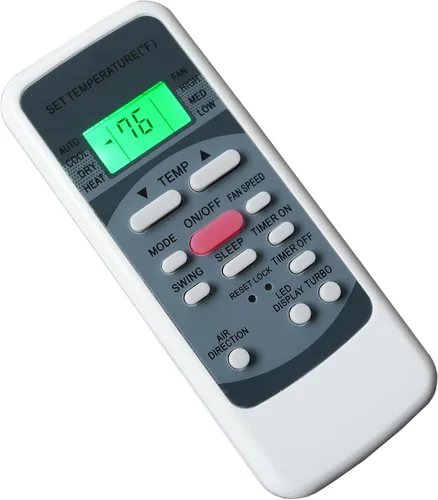 Miniatura 8 de R51M/E - Mando a distancia de repuesto para aire acondicionado Midea, compatible con R51 Series R51/E R51/CE R51M/CE R51D/E R51M/BGE R51M/BGE (2)