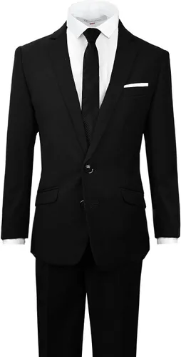 Miniatura 5 de Black n Bianco Signature - Traje completo para niño, ajustado