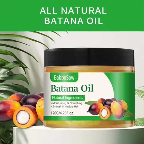 Miniatura 2 de Aceite de batana para el crecimiento del cabello, aceite de batana 100% natural puro y crudo sin refinar, orgánico sin refinar Dr. Sebi crudo