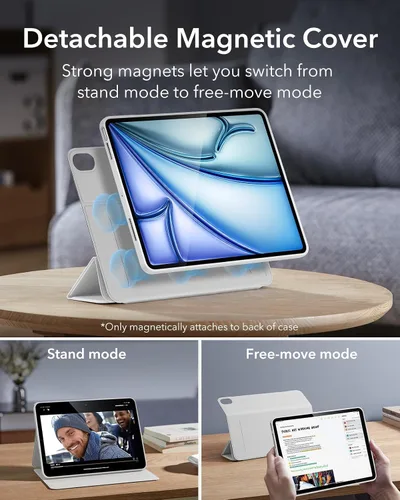 Miniatura 4 de ESR Funda para iPad Air de 11 pulgadas M3/M2 (2025/2024), Funda para iPad Air de 5ª/4ª generación (2022/2020) de 10.9 pulgadas con soporte