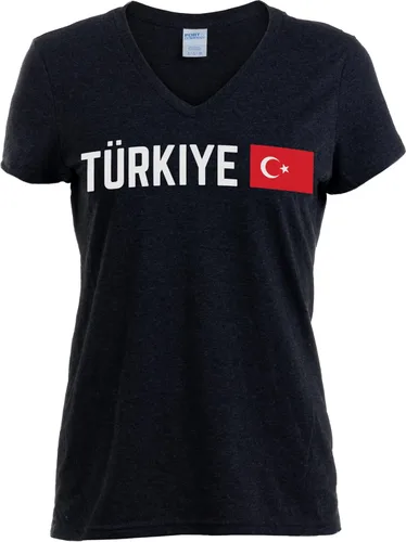Miniatura 32 de Nations of the World - Camiseta con cuello en V para mujer