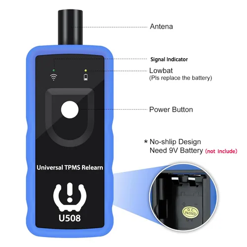 Miniatura 6 de OBDResource Herramienta de reaprendizaje TPMS, herramienta de programación Tpm, herramienta de reinicio de sensores, herramienta de activación