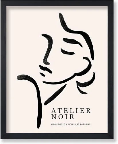 Miniatura 7 de Poster Master Póster de cara de mujer, impresión de dibujo de línea, arte moderno, arte de boceto, arte de pared de esquema, regalo para hombres