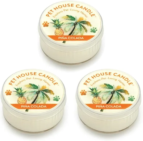 Miniatura 21 de Pet House - Mini velas para olor de mascotas, a base de plantas, velas perfumadas aptas para perros y gatos, té verde lavanda, paquete de 3