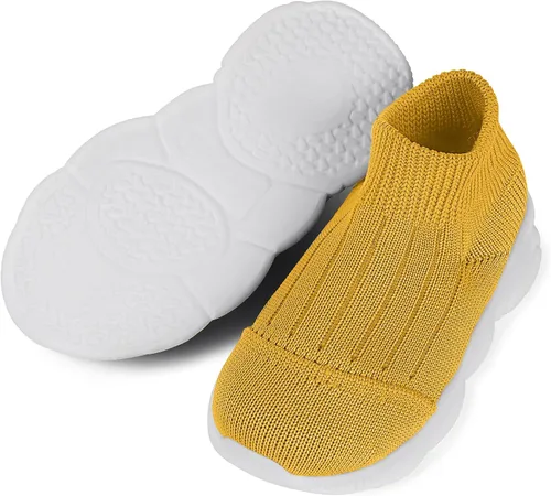 Miniatura 89 de Zapatos de bebé Pantuflas para niños pequeños, calcetines para niños y niñas, suela antideslizante