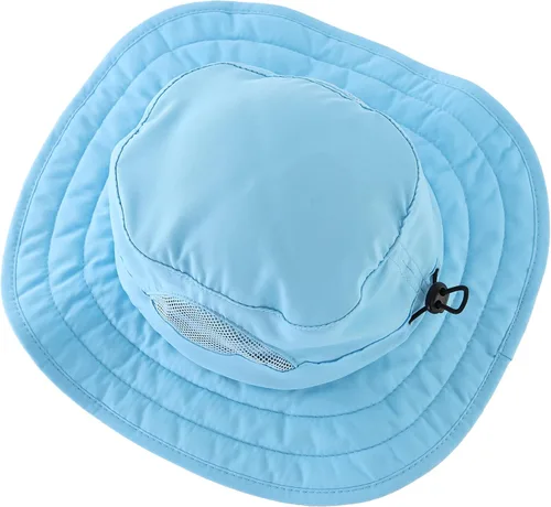 Miniatura 102 de Connectyle Sombrero de sol para niños y niñas, sombrero de pescador de ala ancha UPF 50+, sombrero de protección solar, sombrero transpirable