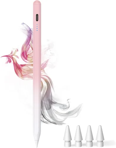 Miniatura 11 de DOGAIN Lápiz óptico para iPad 9ª y 10ª – Lápiz de carga tipo C para iPad Palm Rejection Active Pen compatible con (2018-2024) Apple iPad 6/7/8/9/10