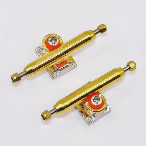 Miniatura 5 de V1 - Camiones de diapasón con bujes de uretano profesional mejorados y copa de pivote, 1.339 in 1.260 in de ancho, pasador invertido (oro, 1.260 in)