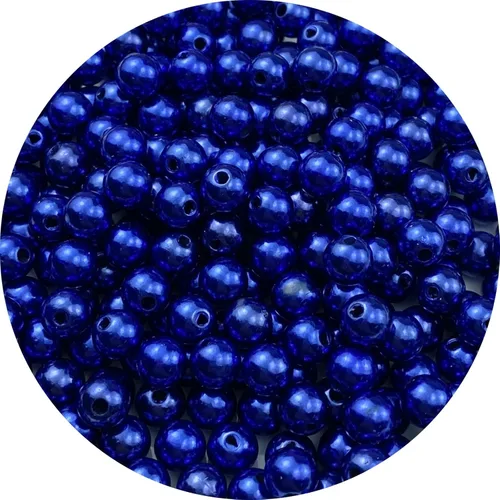 Miniatura 18 de Pinhoollgo 800pcs Pearl Beads 6mm Round Pearl Beads with Hole for DIY Bracelet Necklace Jewelry Making Supplies Handmade Craft(White)